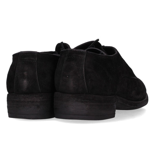GUIDI 992 Donkey Reverse Suede Shoes Black Size EU 43