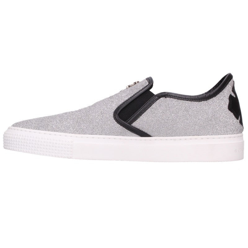 Chrome Hearts SLIP ON Glitter Leather Multi Loafers Size EU 43