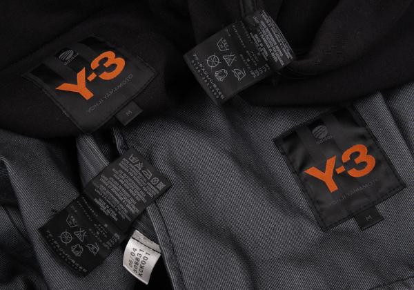 Y-3 Detachable Neoprene Liner Cotton Jacket Black Size M