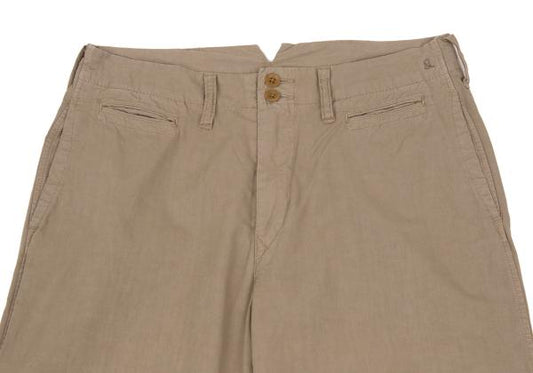 45rpm& Cotton Straight Leg Pants Beige Size 2