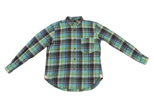 JUNYA WATANABE MAN PINK Cotton Check Shirt Multi Size M
