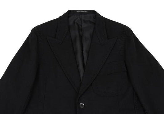 Yohji Yamamoto POUR HOMME 05AW Wool Jacket Black Size 3