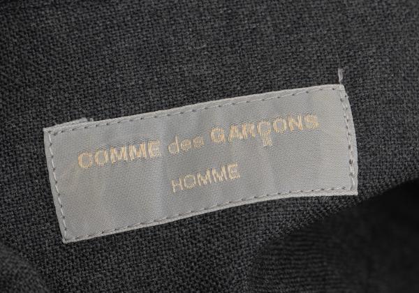 COMME des GARCONS HOMME Wool Mixed Shirt Charcoal Size S
