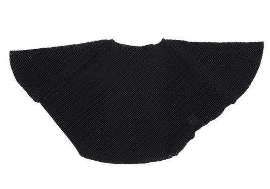 ISSEY MIYAKE Stretch Pleated T-Shirt Black Size 2