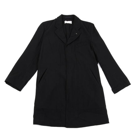robe de chambre CDG Wool Gabardine Jacket Black Size M