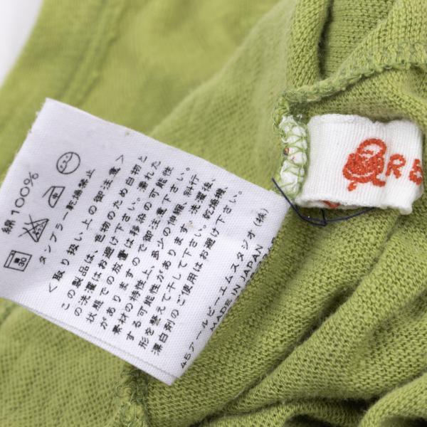 45rpm R by Cotton Cut & Sew L/S Tee Lime Green Size 2