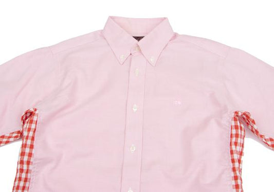 Junya Watanabe Man CdG x Brooks Bros Check Shirt Pink Size M