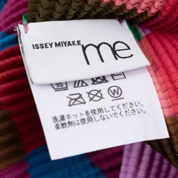 ISSEY MIYAKE me Psychedelic Pleats T-Shirt Pink Size F