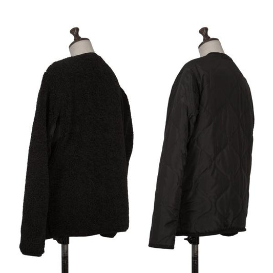 DRESSTERIOR Reversible Padded Fleece Sweater Black Size M