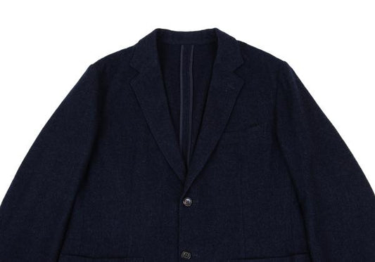 Papas Loro Piana Wool Jacket Navy Size L