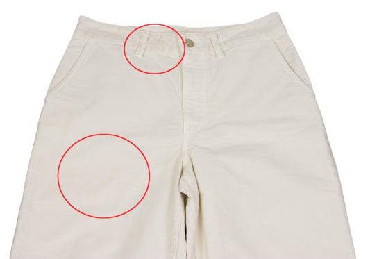 45rpm Cotton Straight Pants Light Beige Size 1
