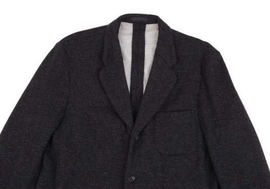 COMME des GARCONS HOMME Wool Silk Jacket Charcoal Size M