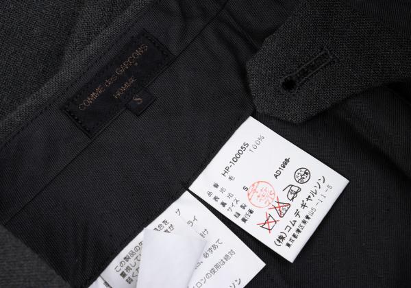 COMME des GARCONS HOMME Summer Wool Pants Gray Size S