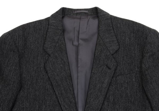 ISSEY MIYAKE MEN Wool Blend 1-Button Jacket Gray Size M