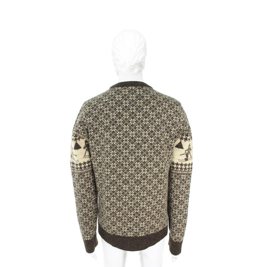 NUMBER (N)INE 2002 A/W Wool Sweater Brown Size 3