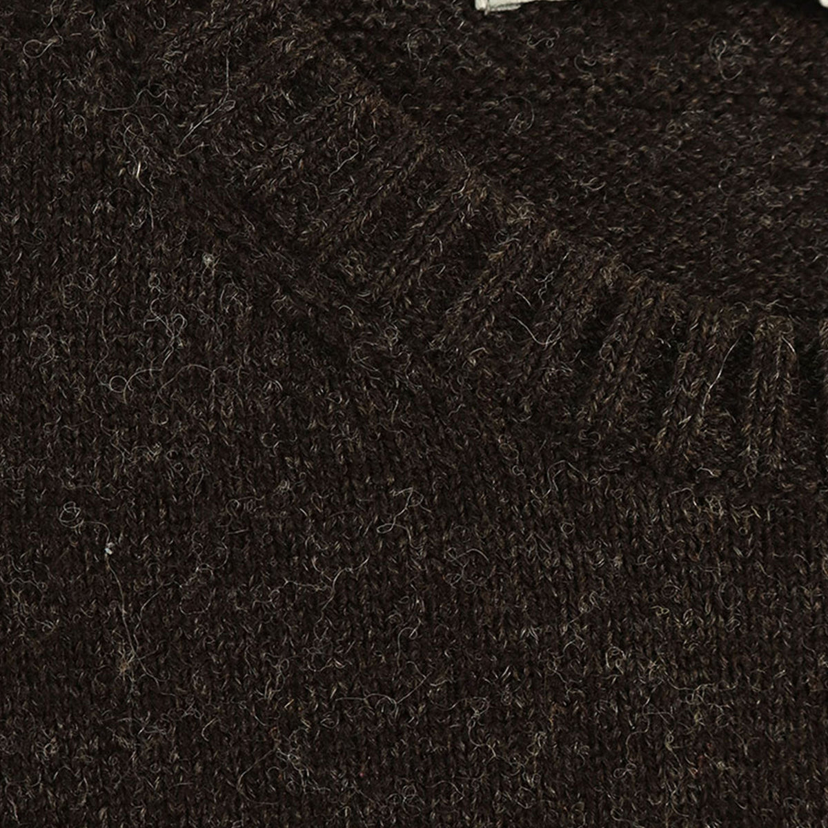 NUMBER (N)INE 2002 A/W Wool Sweater Dark Brown Gold Size 2