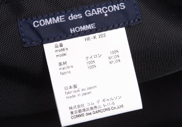 COMME des GARCONS HOMME 2-Way Shoulder Bag Bordeaux Black