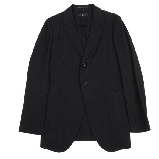 Y's Wool Rayon 2B Jacket Black Size 2
