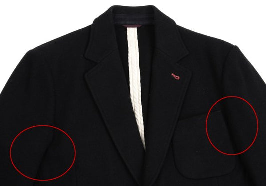 Paul Smith LONDON Wool Coin Button Jacket Black Size XL