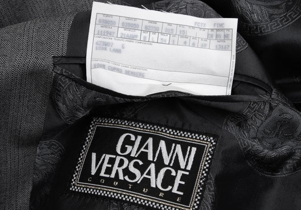GIANNI VERSACE COUTURE Medusa DB Jacket Gray Size XL