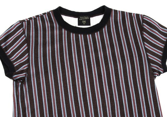 Jean Paul GAULTIER HOMME Nylon Cotton T-Shirt Multi Size MA