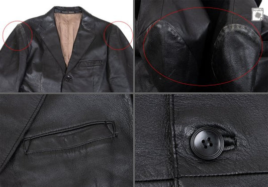 Jean Paul GAULTIER HOMME objet Jacket Black Size 48