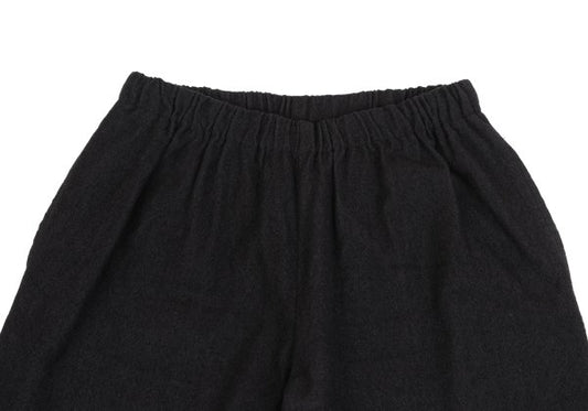 COMME des GARCONS Wool Fulled Hem String Ring Black Size M