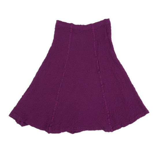 ISSEY MIYAKE me Cauliflower Skirt Purple Size F