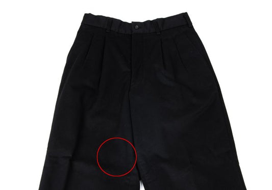COMME des GARCONS HOMME Padded Cotton Pants Black Size S