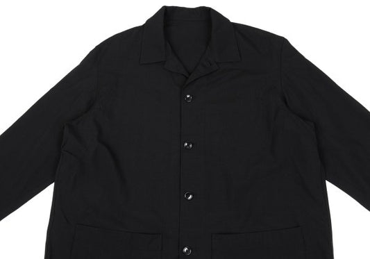 Y's for men Wool Patch Pocket Jacket Black Size L