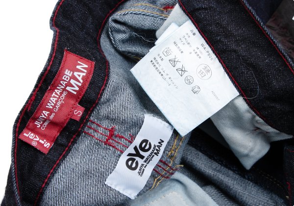 eye JUNYA WATANABE MAN x Levi's 503 Shorts Indigo Jeans Size S