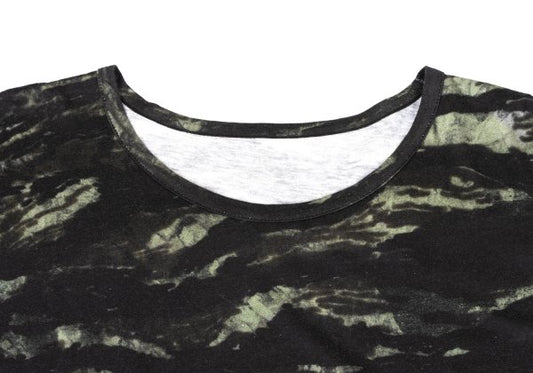 Ground Y Zebra Pattern Side Hole T-Shirt Black Size 3