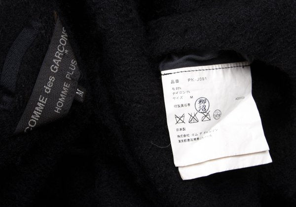 COMME des GARCONS HOMME PLUS 03AW Jacket Black Size M