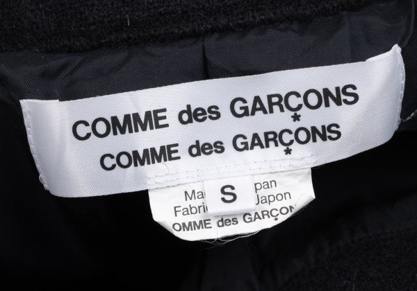 COMME des GARCONS Wool 2B Swallowtail Jacket Navy Size S