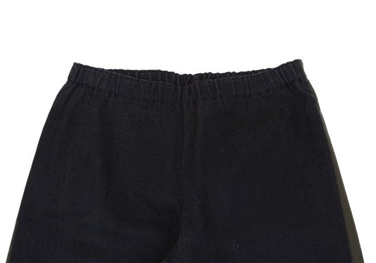 ISSEY MIYAKE me Stretch Bleach Design Pants Black Size F