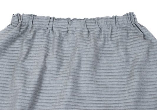 ISSEY MIYAKE me Horizontal Pleated Pants Gray Size F