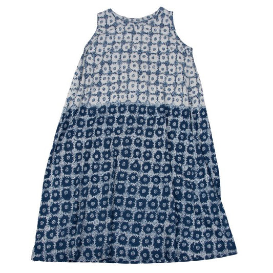 45rpm 45R Cotton Indigo Dyed Dress Navy