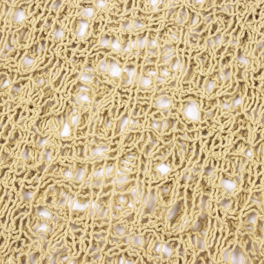 Falierosarti Openwork Knit Stole Beige