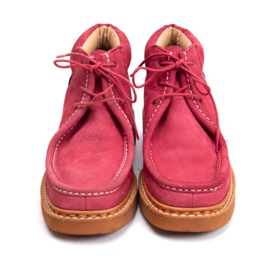 Paraboot for CAUSE Red Suede Boots Size 7 (26cm)