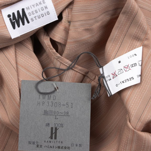 ISSEY MIYAKE MIYAKE DESIGN STUDIO Cotton Shirt Pink Size L