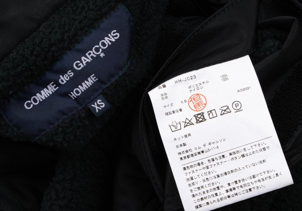 COMME des GARCONS HOMME Nylon Panel Jacket Black Size XS
