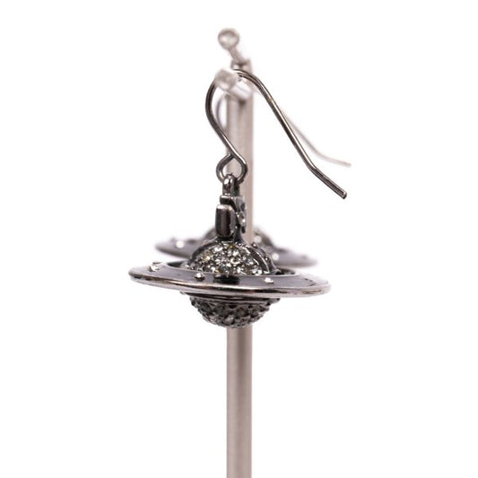 Vivienne Westwood Orb Earrings Black