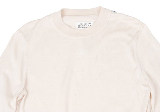 Martin Margiela Color Stitch Sweater White Size M