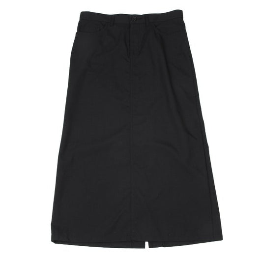COMME des GARCONS Wool Blend Back Slit Skirt Size M