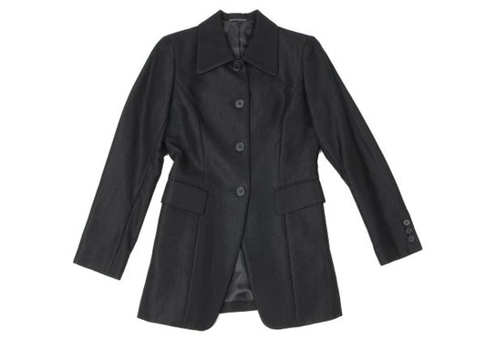 A.T ATSURO TAYAMA Wool Blend Jacket Black Size S