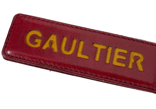 Jean Paul GAULTIER Red Leather Keyholder