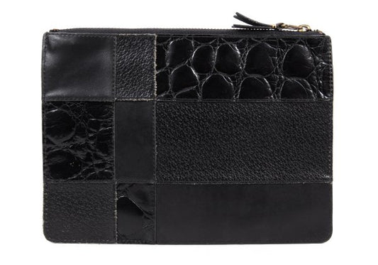 COMME des GARCONS Patchwork Pouch Black