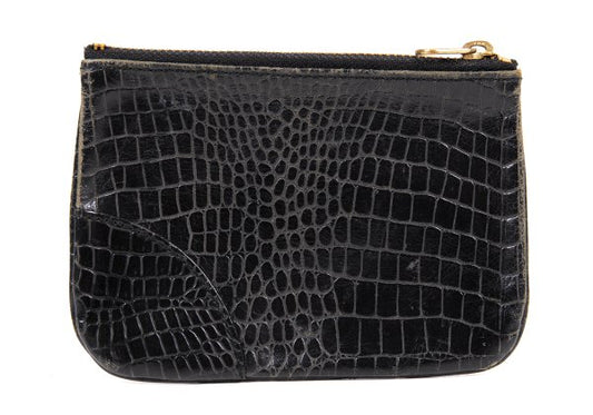 COMME des GARCONS Embossed Wallet Black