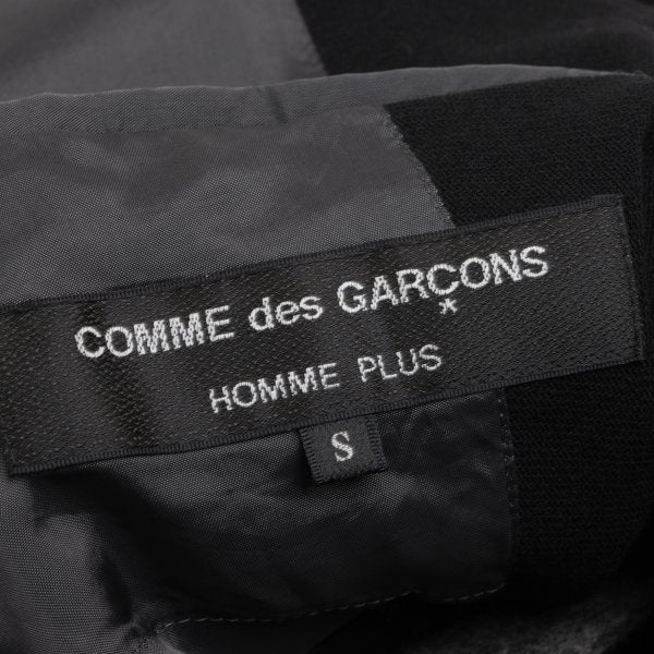 COMME des GARCONS HOMME PLUS 04AW Felt Black Grey Jacket Size S