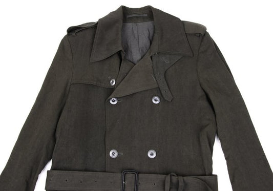 ATTACHMENT Rayon Trench Coat Mocha Size 1
